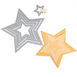 Troquel Sizzix  Framelits die set Estrellas