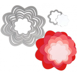 Troquel Sizzix  Framelits die set Flor