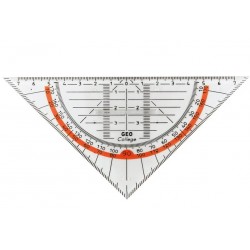 Escuadra de Geometría Aristo 16cm