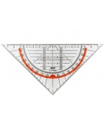 Escuadra de Geometría Aristo 16cm