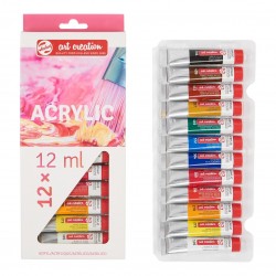 Set Acrílico 12 X 12 ml Talens Art Creation