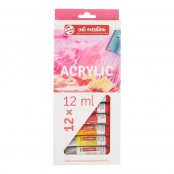 Set Acrílico 12 X 12 ml Talens Art Creation