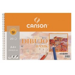 Bloc Basik A4+ 150 gr  20H Canson 23x32.5 cm