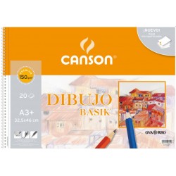 Bloc Basik A3+ 150 gr  20H Canson 32.5x46 cm