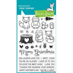 Sellos transparentes Lawn Fawn Mom + Me