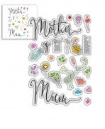 Polkadoodles Día de la Madre Sentimientos Sellos transparentes