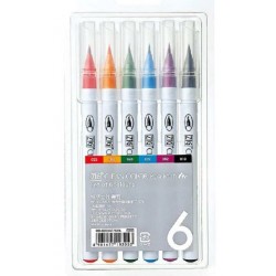Clean Colors set 6 colores Kuretake