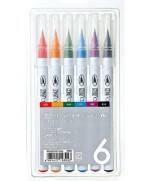 Clean Colors set 6 colores Kuretake
