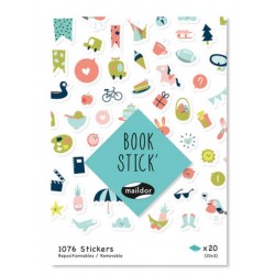 Libro de pegatinas Journal A6 24 páginas Maildor