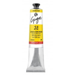 Óleo Amarillo GOYA medio N° 28 tubo 60 ml Titan Goya