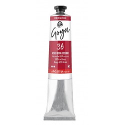Óleo Rojo GOYA oscuro N° 36 tubo 60 ml Titan Goya