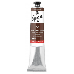 Óleo  Tierra sombra tostada N° 78 tubo 60 ml Titan Goya