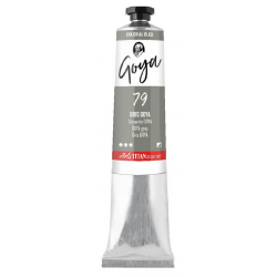 Óleo Gris GOYA N° 79 tubo 60 ml Titan Goya