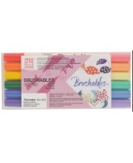 ZIG MEMORY SYSTEM BRUSHABLES 6 colores 12 tonos de Kuretake
