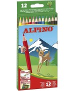 LAPIZ ALPINO 12 COLORES 654 LARGO