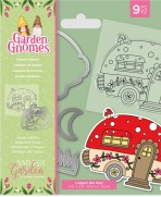 Garden Gnomes Stamp & Die Gnome Carava