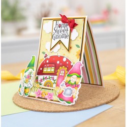 Garden Gnomes Stamp & Die Gnome Carava