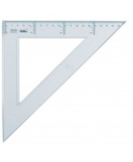 ESCUADRA DE 30 CM. CRISTAL