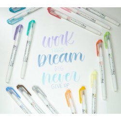 ROTULADOR ZEBRA MILDLINER DOBLE PUNTA PINCEL FRIENDLY 10