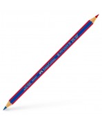 LAPIZ FABER BICOLOR 2160 Rojo y azul FINO