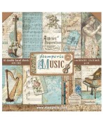 Scrapbooking Stamperia Music
