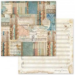 Scrapbooking Stamperia Music