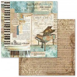 Scrapbooking Stamperia Music