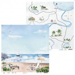 Colección  Más allá del mar, 12x12" P13
