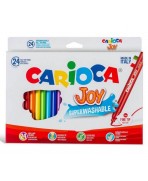 Rotulador Carioca Joy, estuche de 24 colores