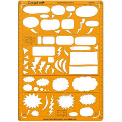 Plantilla GRAPH'IT Stencil para cómics