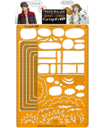 Plantilla GRAPH'IT Stencil para cómics B