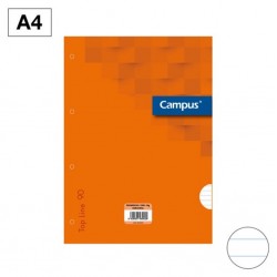 Recambios rayado horizontal Archivador Campus A4 100 Hojas 90 g
