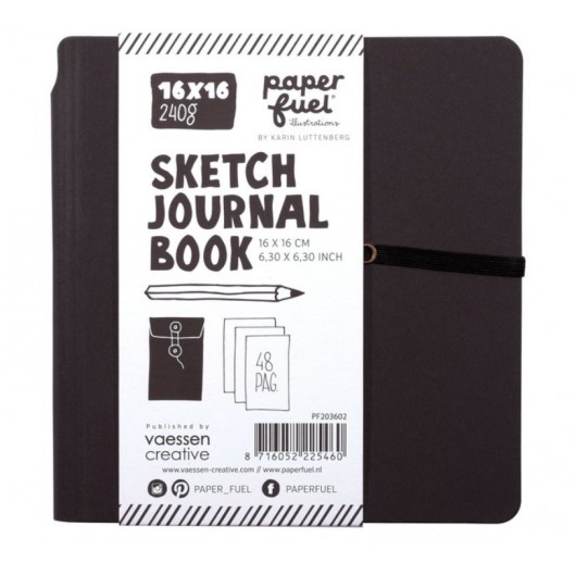 Journal notebook 16x16cm....