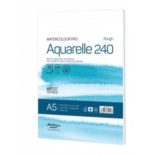 Bloc Aquarelle Rough 240,...