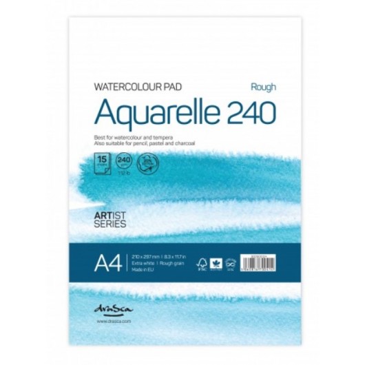 Bloc Aquarelle Rough 240,...