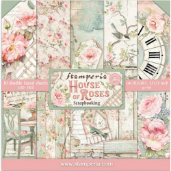 Scrapbooking Stamperia House of Roses