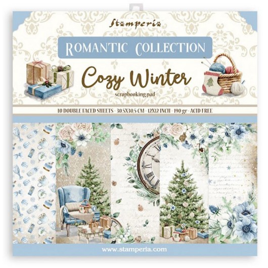 Romantic Cozy Winter 12x12...