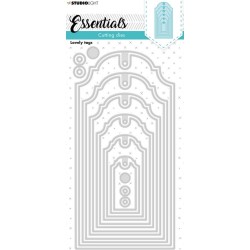 Troqueles de corte Lovely Tag Essentials (SL-ES-CD381)