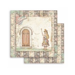 Scrapbooking Stamperia Alicia a través del espejo