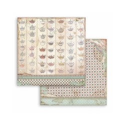 Scrapbooking Stamperia Alicia a través del espejo