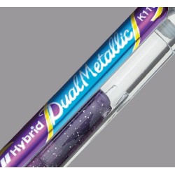 Estuche 8 colores Hybrid Dual Metallic con punta de bola