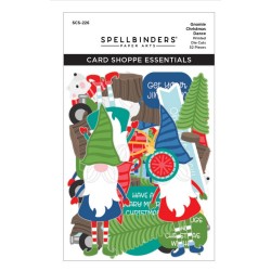 Gnomie Christmas Dance Printed Die Cuts
