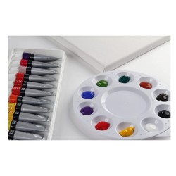 Set pintura acrílica con caballete-Daler-Rowney