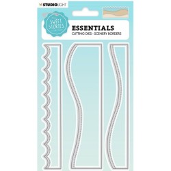 Studio Light  Sweet Stories Plantilla De Corte Essentials Border Dies