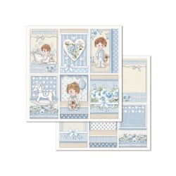 Scrapbooking Stamperia Little Boy Pad 10 sheets cm 30,5x30,5 (12"x12")