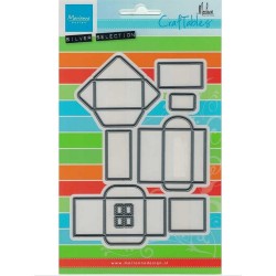 Marianne Design. Craftables plantilla de corte para embossing Envelope set by Marleen