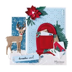 Marianne Design. Craftables plantilla de corte para embossing Envelope set by Marleen