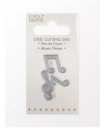 Mini troquel notas musicales