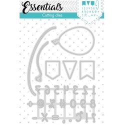 Studio Light -Troquel de corte Essentials Números Nr.358