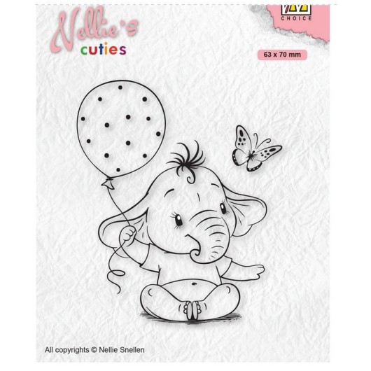 Nellie's Cuties Clear Stamp...